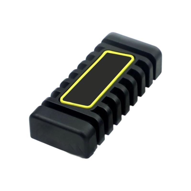 Быстрая установка резиновой защиты педали тормоза, нескользящий протектор, удобная подставка для ног, быстрая установка для BAJAJ