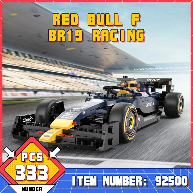 92500 1:24 статических версии гоночного автомобиля Формулы 1, строительные блоки, украшения, детские головоломки, игрушки для сборки для мальчика, парня, взрослого