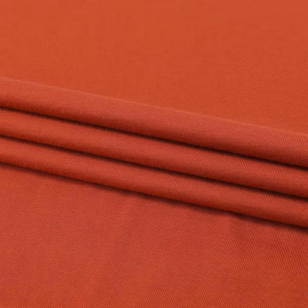 Nike Удобная простая мягкая футболка с круглым вырезом и коротким рукавом, женские топы, оранжевый цвет FD4150-842