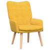 Armchair Light Yellow 63 x 67 x 94 cm Fabric