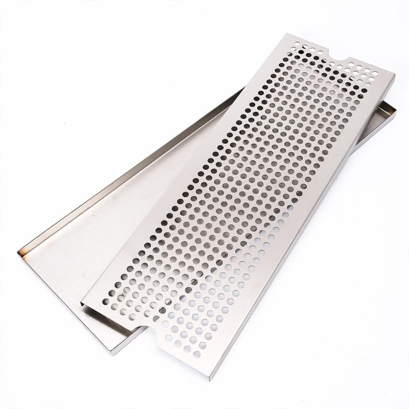Metal steels Beer Drip Tray Metal Beer Tower Drip Pan Surfaces Mount No Drain Drip Tray Metal Drip Tray Enduring