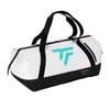 Сумки для тенниса Tecnifibre Чехлы TOUR WHITE BLUE DUFFEL Сумка Tour White Blue Duffel Bag TEMPO V2 Linked Model 40TOUWBLDU Планируется выпустить в начале