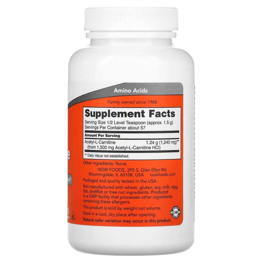 Acetyl-L-Carnitine, 3 Oz (85 G)