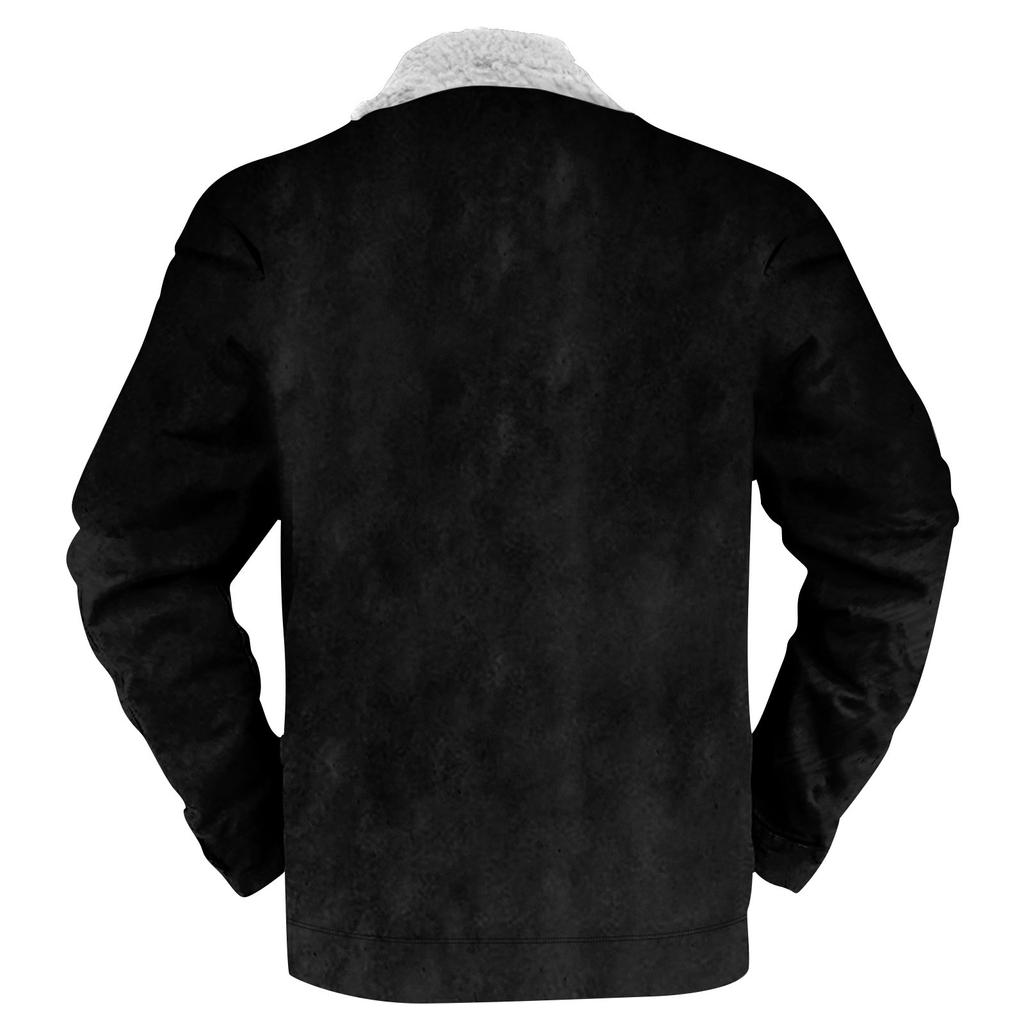 Осенне-зимняя мужская куртка-поло с контрастными вставками, повседневное пальто в стиле ретро