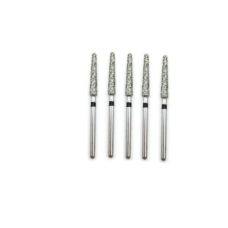 5 шт., стоматологические высокоскоростные боры, алмазные боры для полировки зубов, бор для высокоскоростной турбины TR-X15S