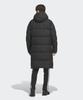Adidas 3-Stripe Regular Fit Long Down Padded Jacket - Black / Jz8731