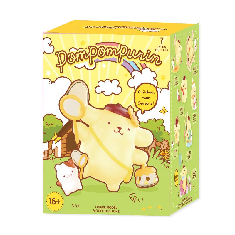 MINISO Pom Pom Purin Серия Четыре Сезона Слепой Бокс PomPomPurin Аниме Экшн Фигурка Сюрприз Мешок Коллекция Модели Игрушки Подарки