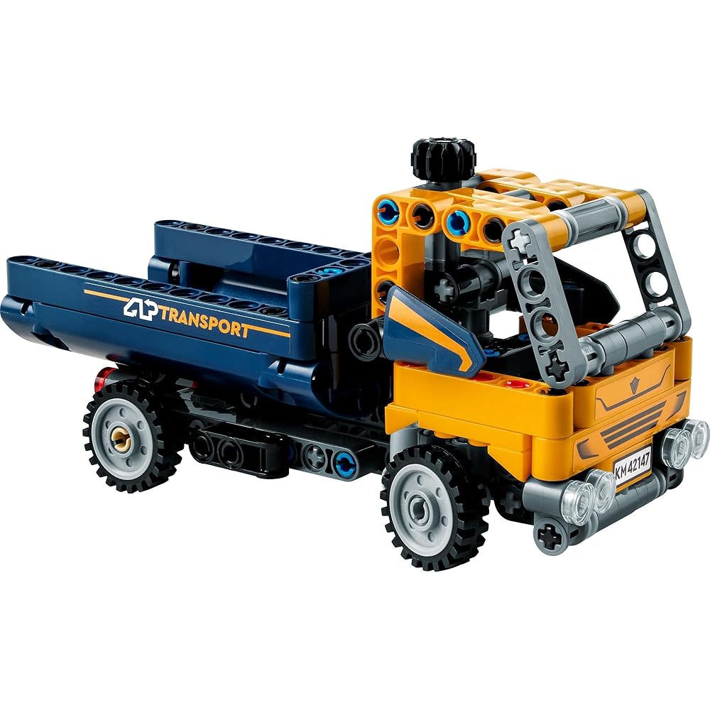 LEGO Technic Dump Truck Toy Building Set for Kids 7-9 Years Old Vehicle Model 42147