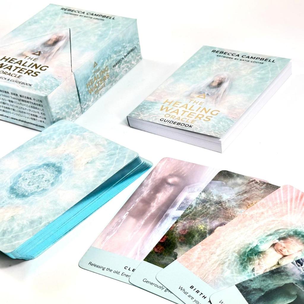 I.I.J Oracle Cards Healing Water Oracle New Edition Japanese Version Affirmation Fortune Telling Japanese Instruction Manual Included