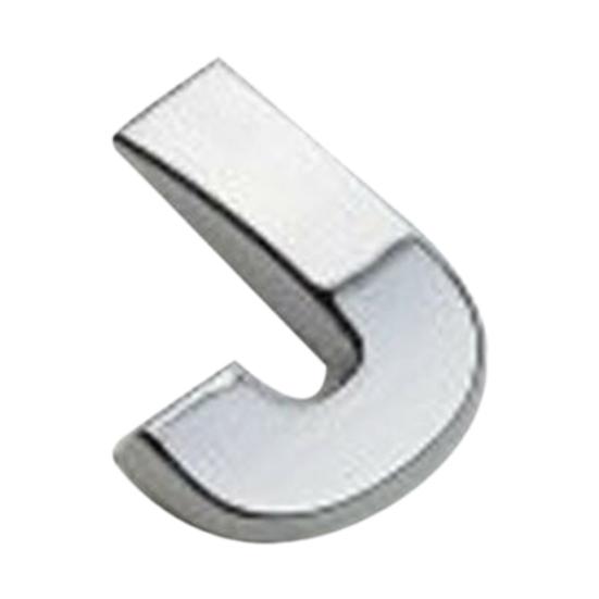 Самоклеящаяся авто наклейка с номером и буквой, автомобильный значок, наклейки, эмблема, украшение