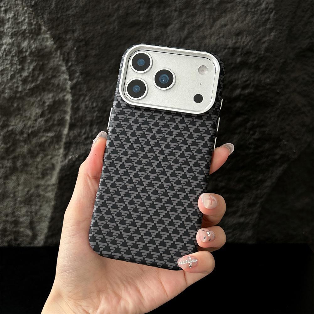 Керамический чехол с магнитом для iPhone 17 Pro Max - Дизайн «Закат и Восход Луны» - Креативный противоударный дизайн