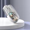 Plastic 2 in 1 Pill Cutter Sealed Pill Storage Box Practical Drug Tablet Organizer  For Home Use