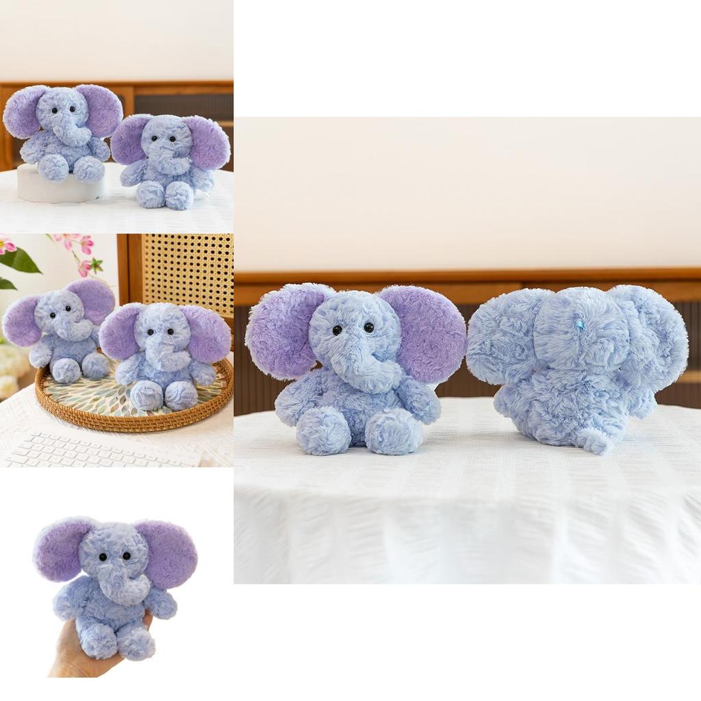 Scented Elephant Stuffed Animal Keychain With Clip For Kids Room Decor
