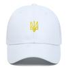 Ebay Украина Национальный герб Мужская бейсболка Козырек Защита от солнца Шляпа с национальным гербом Украины