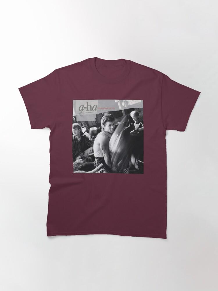 a-ha Vintage Gifts Gearrup Aha High And Low Live Classic T-Shirt