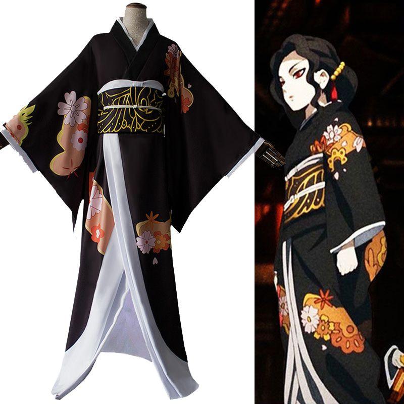 Костюм для косплея Demon Slayer Kimetsu No Yaiba Кибуцудзи Мудзана с изысканным исполнением и дышащей тканью