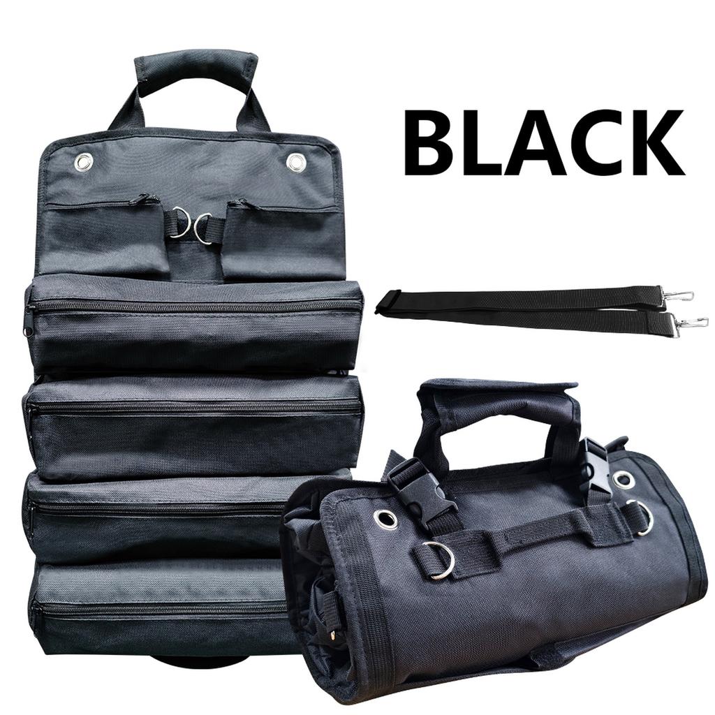 Multi-Purpose Tool Bag High Quality Multi Pocket Hardware Tools Pouch Roll UP Portable Small Tools Organizer Bag