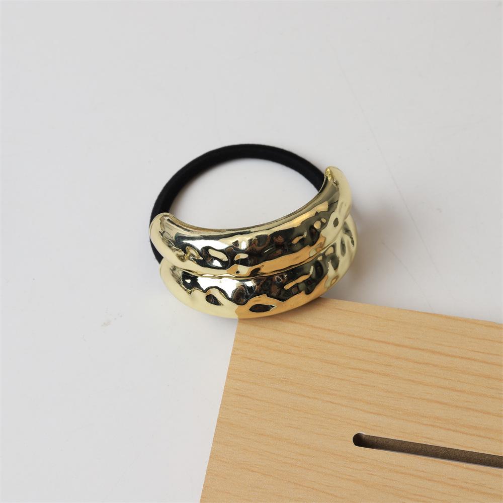 Блестящая веревка для волос из сплава: Износостойкий, красочный, стильный аксессуар для волос для женщин