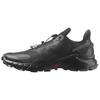 Supercross 4 Leather Comfortable Low Top Outdoor Functional Shoes Men Shoes Black 417362