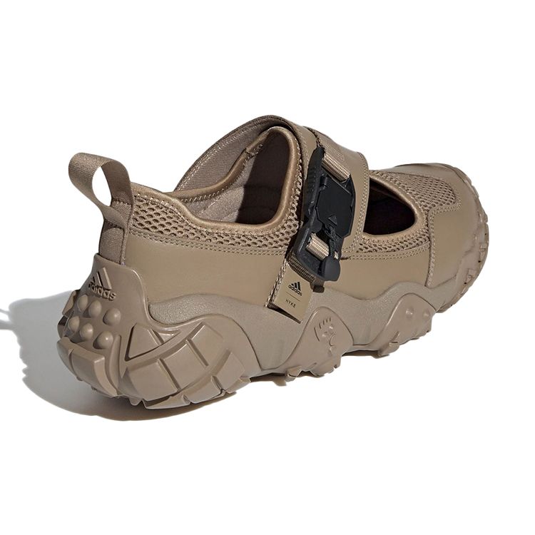 Hyke x adidas AH-003 XTA Сандалии Технический хаки Унисекс Кроссовки Коричневый Основной черный FY3949