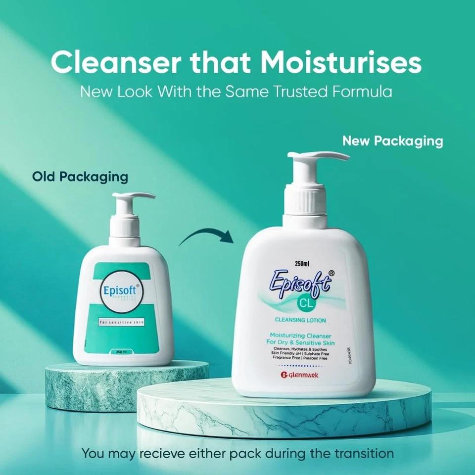 Episoft Cleansing Lotion For Smooth Skin 250ml