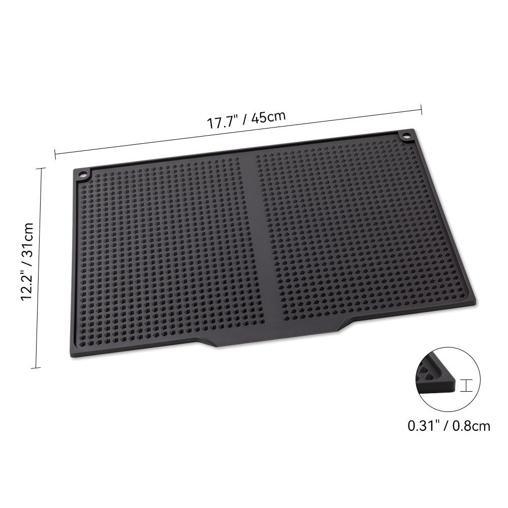 Силиконовый термостойкий противоскользящий коврик на кухонную столешницу