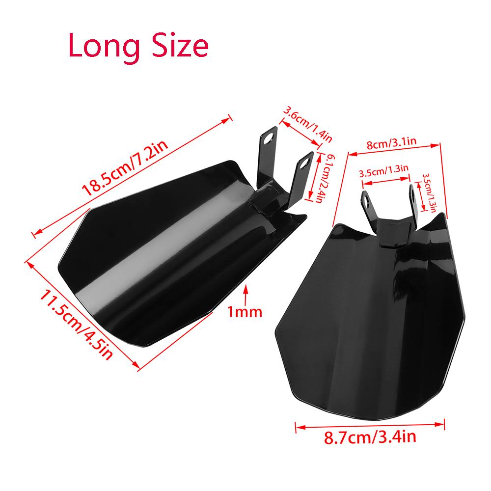 For Harley SPORTSTER XL 883 Sportster 883 Touring Street Glide Electra Glide Road King Dyna Coffin Cut Handguards Hand Guards