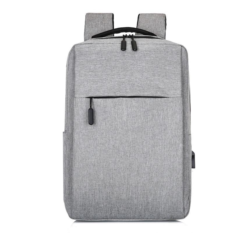 New USB Backpack Laptop Bag Simple Business Leisure Backpack