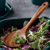 Деревянная кухонная ложка из тикового дерева, кухонная ложка, половник, совок для супа, риса, сито, ложка для смешивания, деревянная утварь для кухни