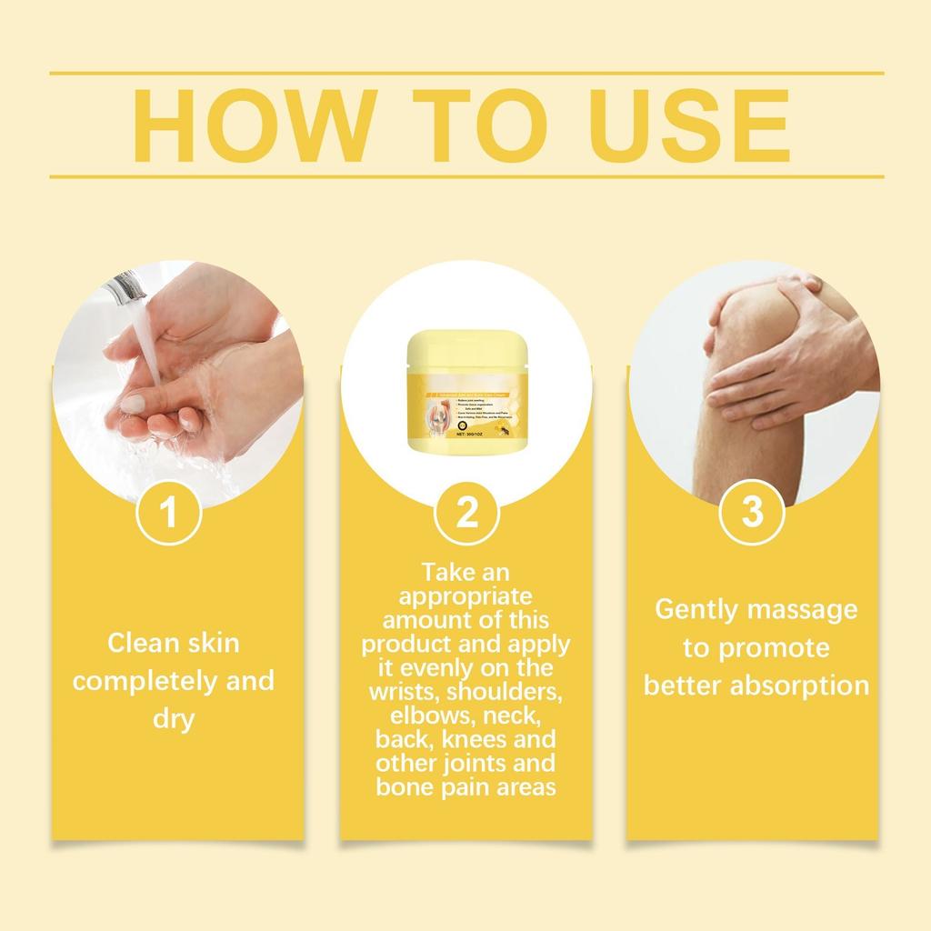 Advanced Joint And Cream Прополисный крем для суставов, успокаивающий, обеспечивает для шеи, талии, спины, рук, ступней и ног