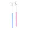 2Pcs/set Soft-bristled Toothbrush Adult Wide-head Toothbrush Couple Toothbrush LXY