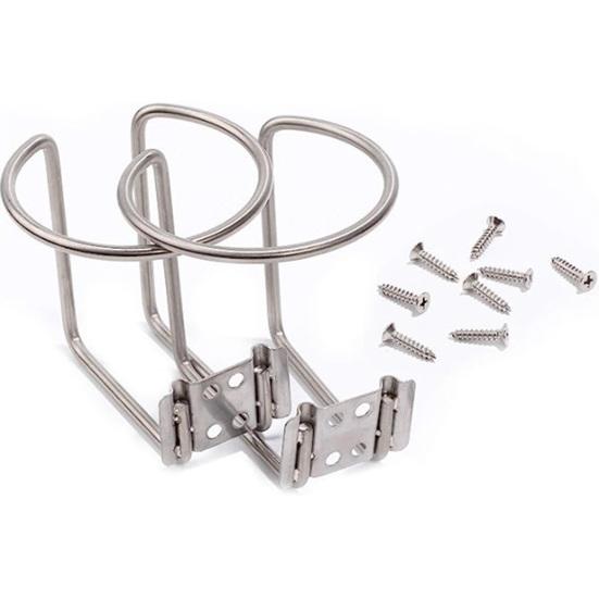 Металлический держатель для чашки в виде лодки L-образная розетка Универсальная подставка для напитков Железная фиксированная подставка для чашек Многоцелевой держатель для напитков на сиденье с 4 установочными винтами