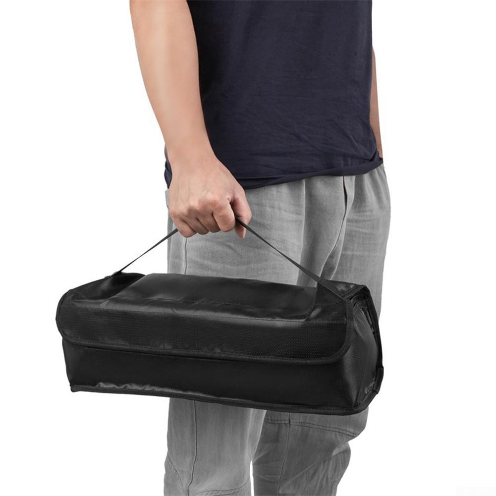 Большая емкость для аккумулятора, огнестойкая сумка для хранения электрического велосипеда