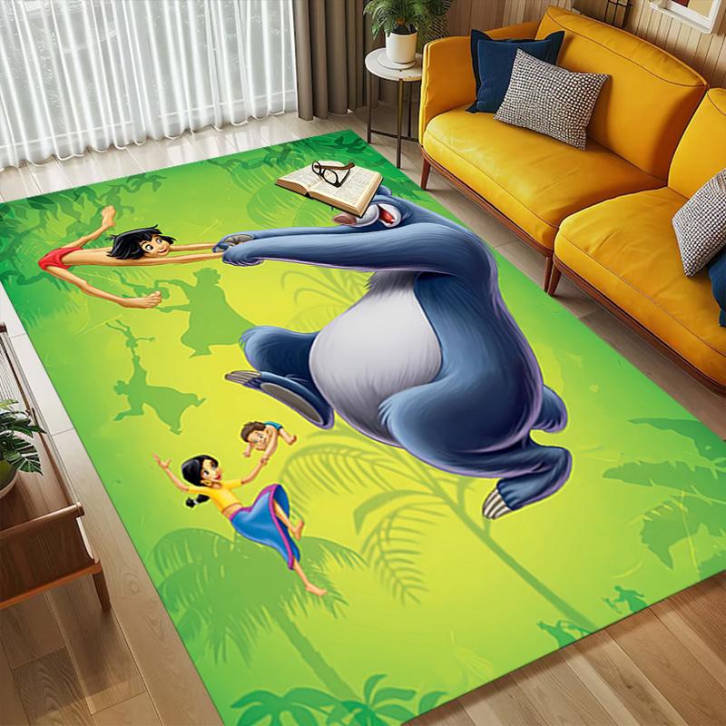 Jungle Book Living Room Nonslip Area Rug Soft Carpet For Bedroom Game Playroom Sofa Office Home Decor Doormat Christmas Gift C926576