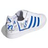 adidas Оригинальные Superstar Кожаные Удобные Повседневные Прочные Низкие Кроссовки Унисекс Кроссовки Белые Синие GW5784