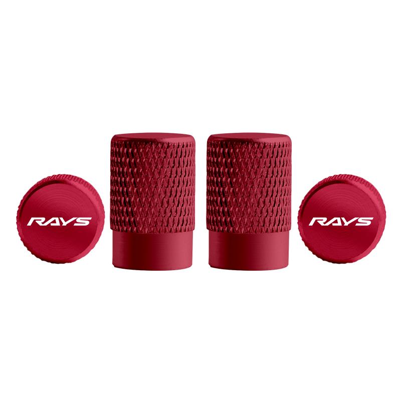 PLXI9 For RAYS Logo Toyota Honda Suzuki Acura Lexus Mitsubishi Mazda subaru Car Valve Caps Wheel Tires Air Tyre Stem Protective Cover