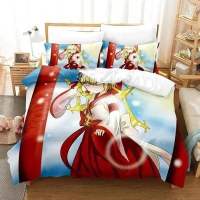 Аниме Shoujo Kageki Revue Starlight Постельный комплект Принтованный постельный набор с наволочкой Пододеяльник Мягкое постельное белье размера Квин-сайз Кинг-сайз для дома