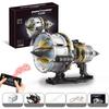 K96208 Simulation Aviation Aircraft Combat Mechanical Engine, 564Pcs Toy Model Assembly, Children'S Building Block Toy Gift