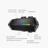 Bluetooth 5.3 гарнитура для шлема мотоцикла стерео гарнитура Hands Free вызов водонепроницаемый музыкальный плеер наушники 1000 мАч голосовое управление наушники