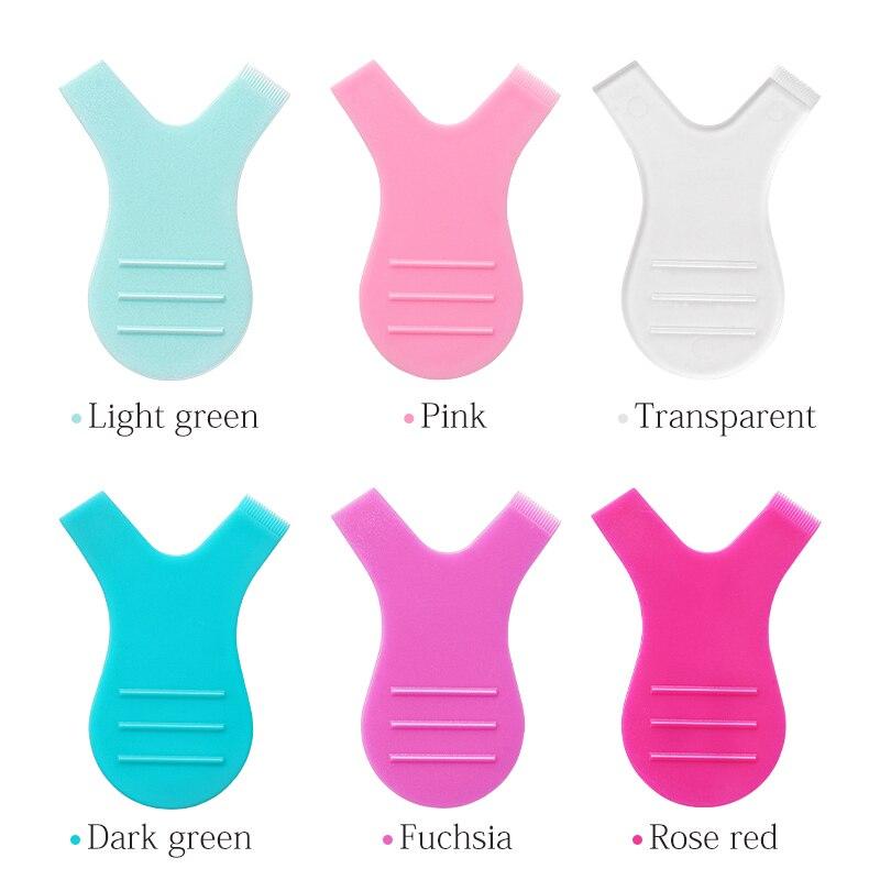 10 шт. Y-образные щипцы для завивки ресниц, силиконовые подушечки для завивки, аксессуары для ламинирования ресниц, щеточка для ресниц, гребень для очистки, инструмент для наращивания ресниц