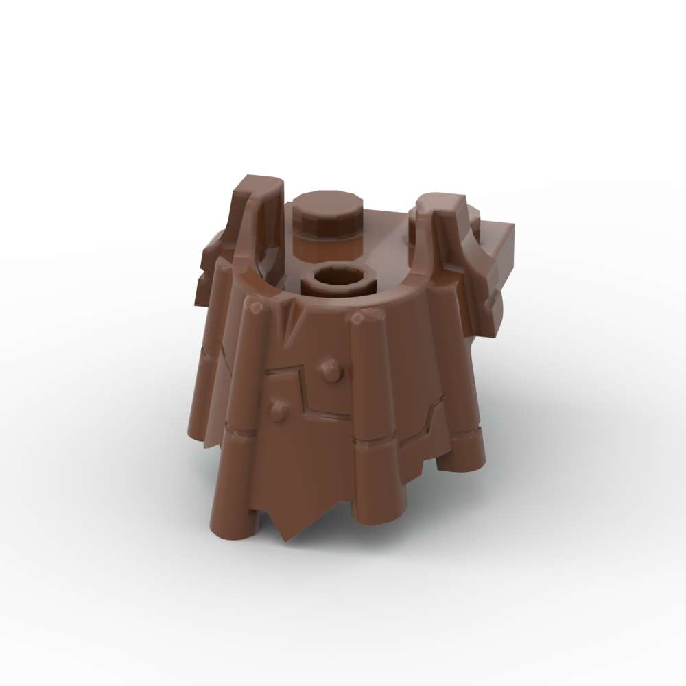 MOC 10 шт. 15440 Модифицированный 2x2 с изогнутыми строительными блоками Комплект Держатель для головы Пластина Корпус Совместимые Детали DIY Игрушки Подарки для детей