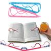 Folding Book Reading Support Clip Creative Office School Supplies New Books Stand
