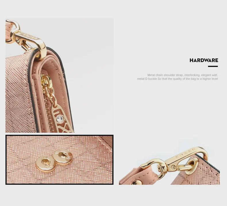 Женский роскошный двухслойный длинный клатч-кошелек из коровьей кожи 2024 года