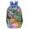 School Bag Monster Choir School Bag, Blue 16 Inch 13 Elementary School Backpack