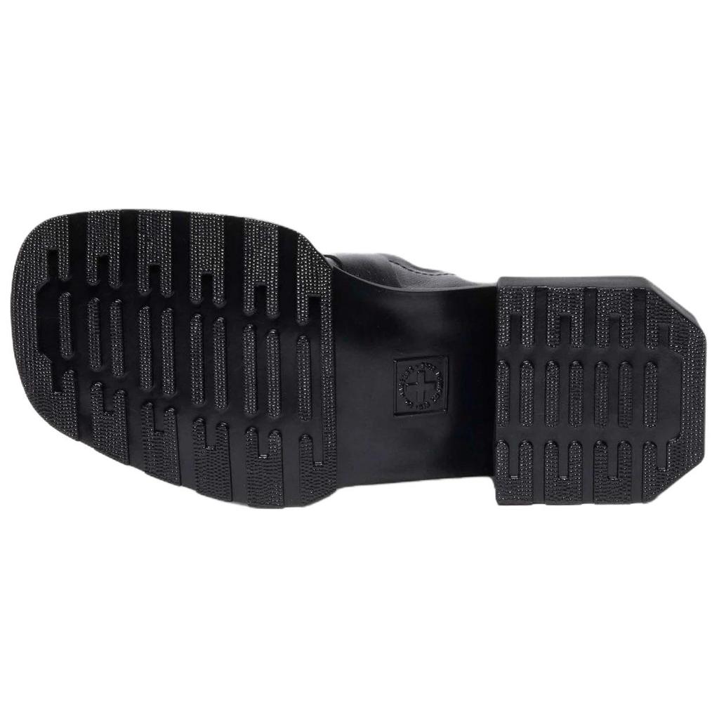 Dr. Martens Maybole Кожаные Удобные Лоферы с Квадратным Носком 4,4 см Унисекс Лоферы Черные 42063001