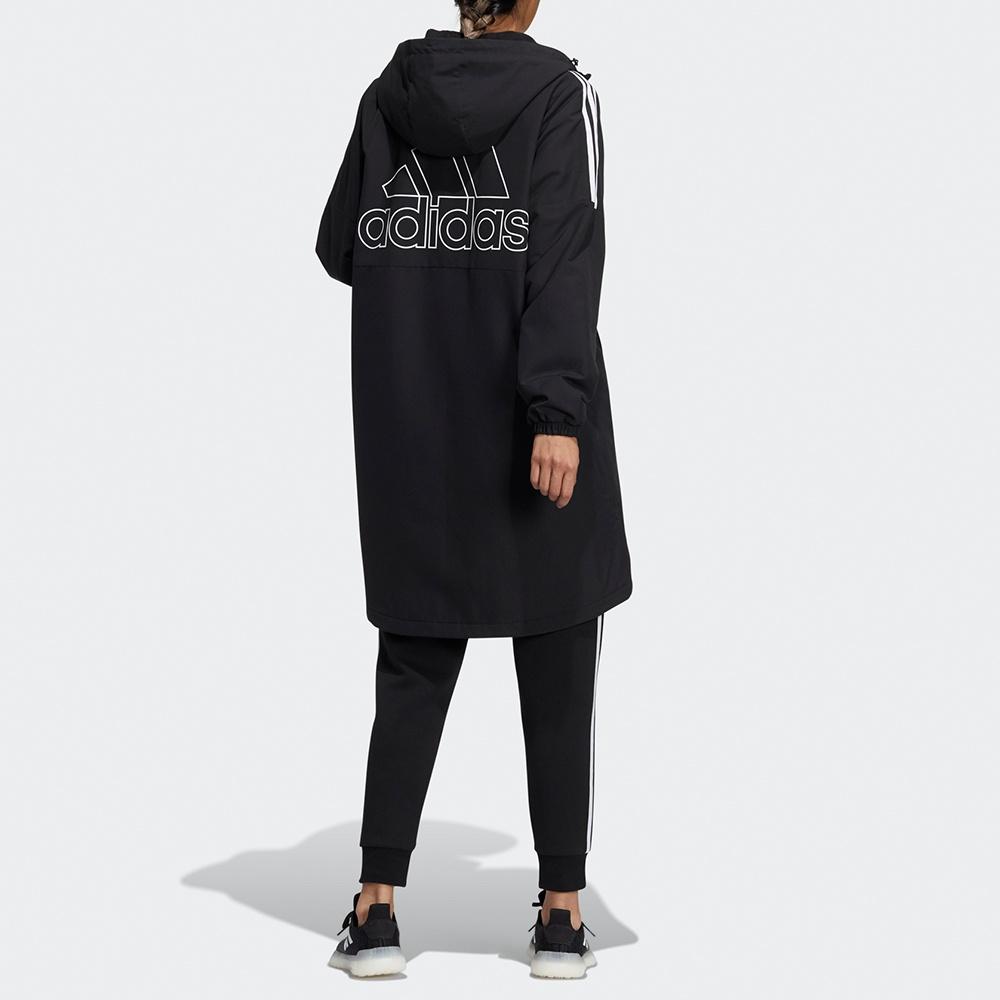 adidas Куртки Женские Черные С Капюшоном Умеренные Другие HG1849