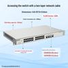 Ruijie 24-Port Gigabit Layer 2 Managed PoE+ Switch