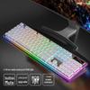 Langtu L1 Трехрежимная бесшумная мембранная клавиатура с RGB-подсветкой