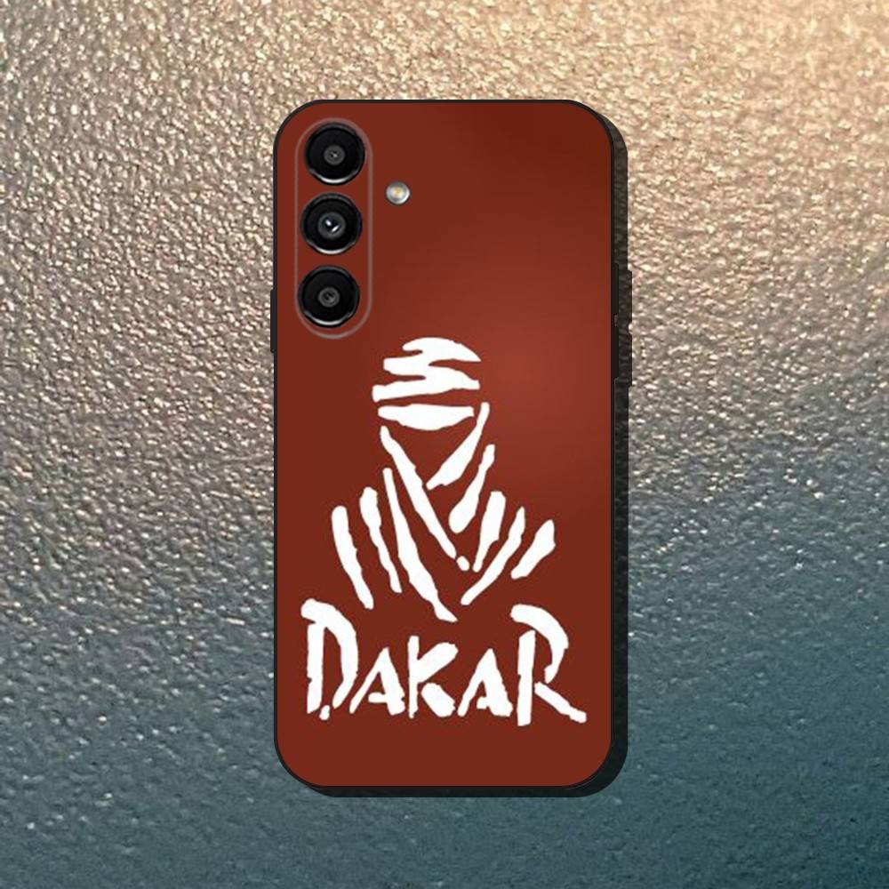Чехол для телефона с логотипом Rally D-Dakar для Samsung Galaxy A13, A21s, A22, A31, A32, A52, A53, A71, A80, Мягкий черный корпус