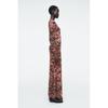COS Japan Printed Semi Sheer Knit Maxi Dress